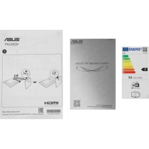 Монитор Asus 31.5" ProArt PA328QV черный IPS LED 16:9 HDMI M/M матовая HAS Piv 350cd 178гр/178гр 256