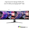 Монитор Asus 49" ROG Strix XG49VQ черный VA LED 32:9 HDMI M/M матовая HAS Piv 450cd 3840x1080 144Hz
