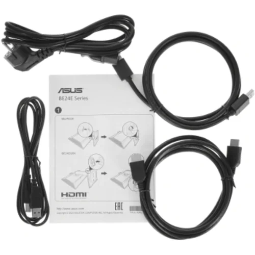 Монитор Asus 23.8" Business BE24EQSK черный IPS LED 16:9 HDMI M/M Cam матовая HAS Piv 1000:1 300cd 1