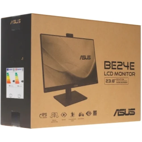 Монитор Asus 23.8" Business BE24EQSK черный IPS LED 16:9 HDMI M/M Cam матовая HAS Piv 1000:1 300cd 1