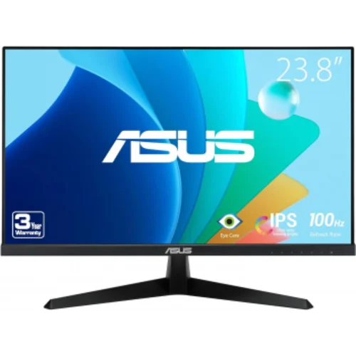 Монитор Asus 23.8" VY249HF черный IPS LED 16:9 HDMI матовая 250cd 178гр/178гр 1920x1080 100Hz FHD 3.