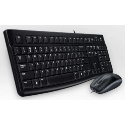 Клавиатура + мышь Logitech MK120 клав:черный мышь:черный/серый USB (920-002561)