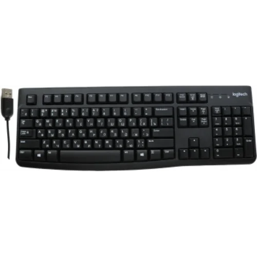 Клавиатура Logitech K120 черный USB (920-002583)
