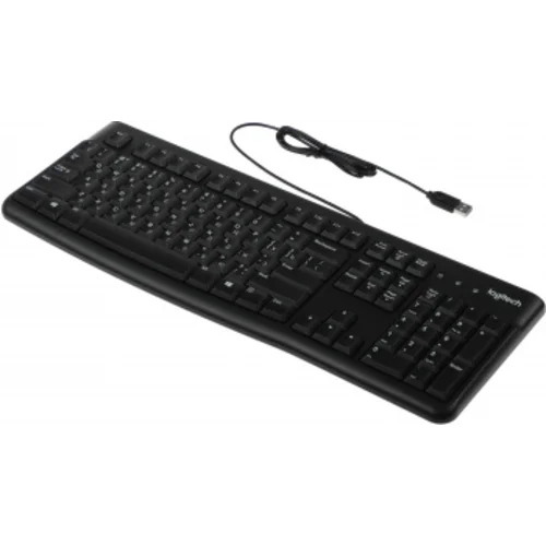 Клавиатура Logitech K120 черный USB (920-002583)