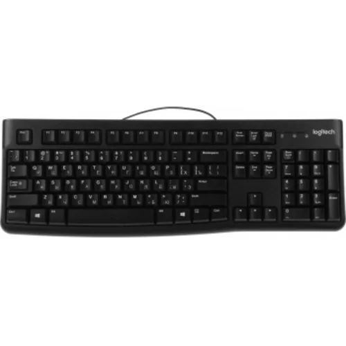 Клавиатура Logitech K120 черный USB (920-002583)