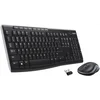 Клавиатура + мышь Logitech MK270 клав:черный мышь:черный USB беспроводная Multimedia (920-004518)