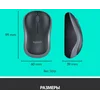 Клавиатура + мышь Logitech MK270 клав:черный мышь:черный USB беспроводная Multimedia (920-004518)