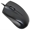 Мышь Оклик 185M черный оптическая (1200dpi) USB для ноутбука (3but)