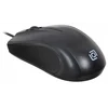Мышь Оклик 185M черный оптическая (1200dpi) USB для ноутбука (3but)