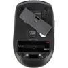 Мышь Оклик 455MW черный оптическая (1600dpi) беспроводная USB для ноутбука (6but)