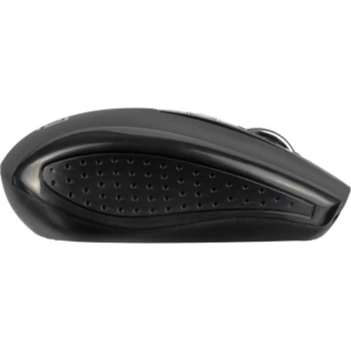 Мышь Оклик 455MW черный оптическая (1600dpi) беспроводная USB для ноутбука (6but)