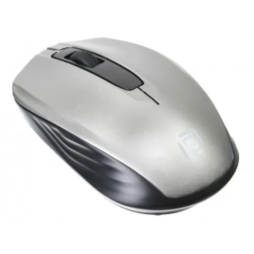 Мышь Оклик 475MW черный/серый оптическая (1000dpi) беспроводная USB для ноутбука (3but)