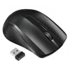 Мышь Оклик 485MW черный оптическая (1600dpi) беспроводная USB для ноутбука (3but)