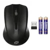 Мышь Оклик 485MW черный оптическая (1600dpi) беспроводная USB для ноутбука (3but)