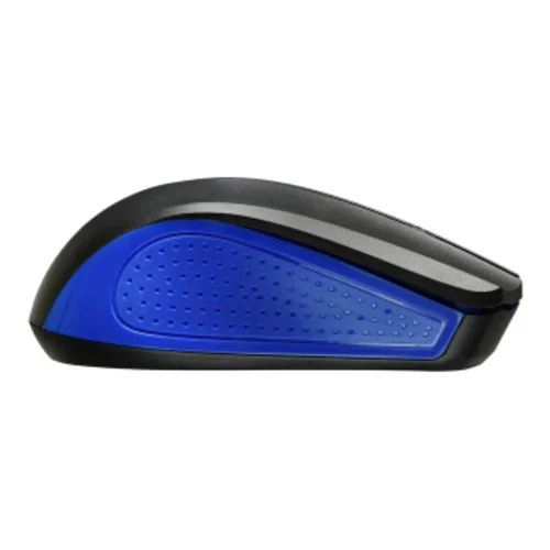 Мышь Оклик 485MW черный/синий оптическая (1000dpi) беспроводная USB для ноутбука (3but)