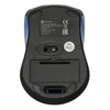 Мышь Оклик 485MW черный/синий оптическая (1000dpi) беспроводная USB для ноутбука (3but)