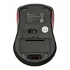 Мышь Оклик 485MW черный/красный оптическая (1600dpi) беспроводная USB для ноутбука (3but)
