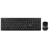 Клавиатура + мышь Оклик 250M клав:черный мышь:черный USB беспроводная slim (997834)