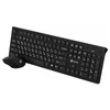 Клавиатура + мышь Оклик 250M клав:черный мышь:черный USB беспроводная slim (997834)