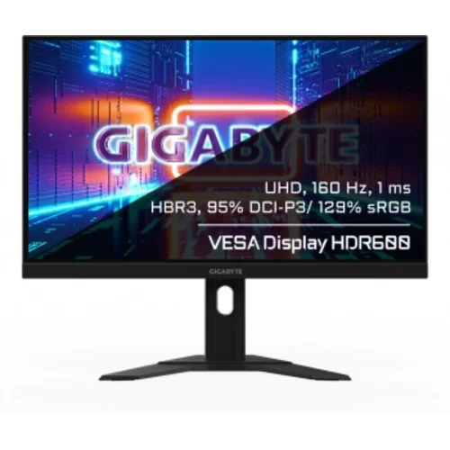 Монитор Gigabyte 27" M27U черный IPS LED 1ms 16:9 HDMI M/M матовая HAS 400cd 178гр/178гр 3840x2160 1