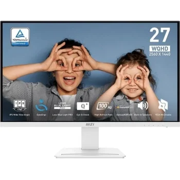 Монитор MSI 27" Pro MP273QW E2 белый IPS LED 1ms 16:9 HDMI M/M матовая 1300:1 400cd 178гр/178гр 2560