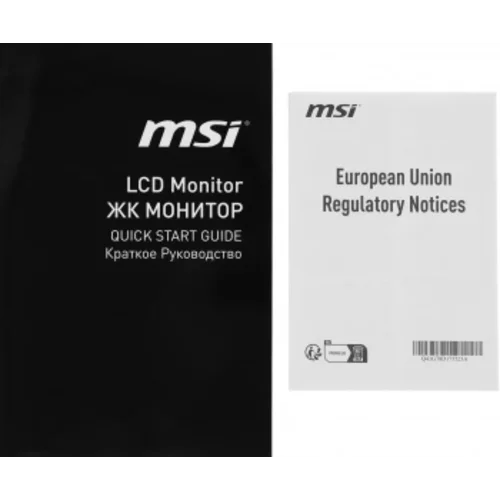 Монитор MSI 24.5" Pro MP252 черный IPS LED 1ms 16:9 HDMI M/M 300cd 178гр/178гр 1920x1080 100Hz DP FH