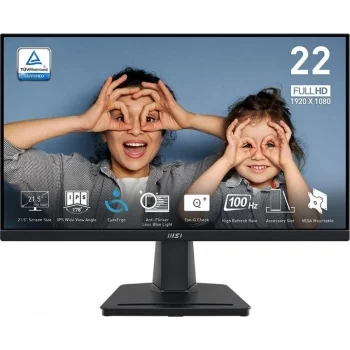 Монитор MSI 21.5" Pro MP225 черный IPS LED 1ms 16:9 HDMI 1300:1 250cd 178гр/178гр 1920x1080 100Hz VG
