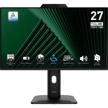 Монитор MSI 27" Pro MP272PMG черный IPS LED 16:9 HDMI M/M Cam матовая HAS Piv 300cd 178гр/178гр 1920
