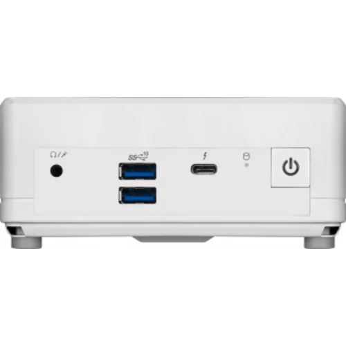 Неттоп MSI Cubi 5 12M-043XRU i7 1255U (1.7) 16Gb SSD512Gb Iris Xe noOS 2.5xGbitEth+1xGbitEth WiFi BT 65W белый (9S6-B0A812-263)