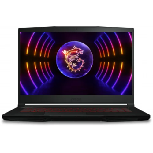 Ноутбук MSI GF63 Thin 12UCX-1037XRU Core i5 12450H 16Gb SSD256Gb NVIDIA GeForce RTX 2050 4Gb 15.6 IPS FHD Free DOS black WiFi BT Cam (9S7-16R821-1037)