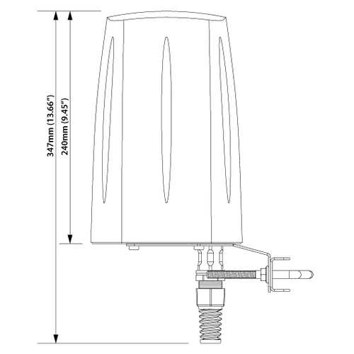 Антенна QuSpot LTE для печатной платы роутера TRB140