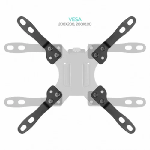 Кронштейн-адаптер для мониторов Onkron A2G черный макс.1.8кг настольный