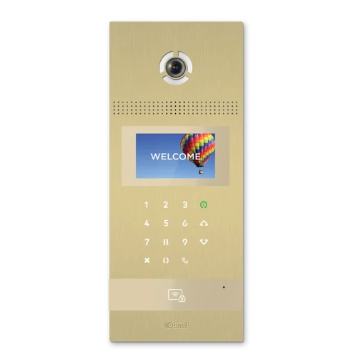 Вызывная панель IP-домофона BAS-IP AA-12FB GOLD