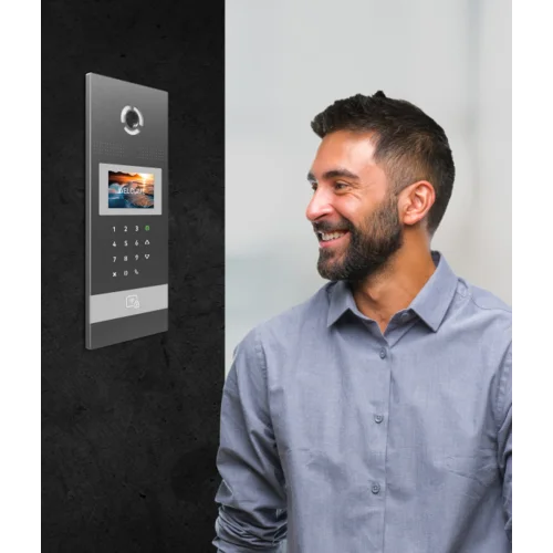 Вызывная панель IP-домофона BAS-IP AA-12FB SILVER