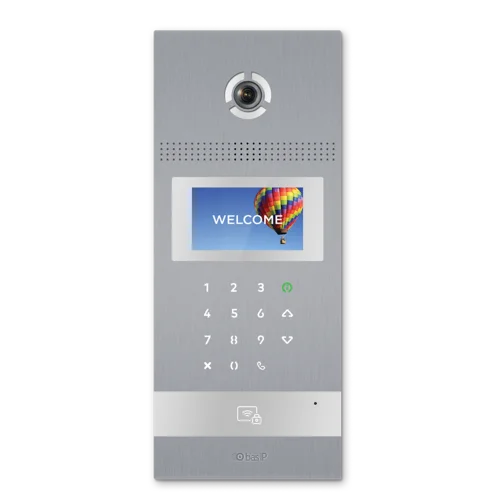 Вызывная панель IP-домофона BAS-IP AA-12FB SILVER