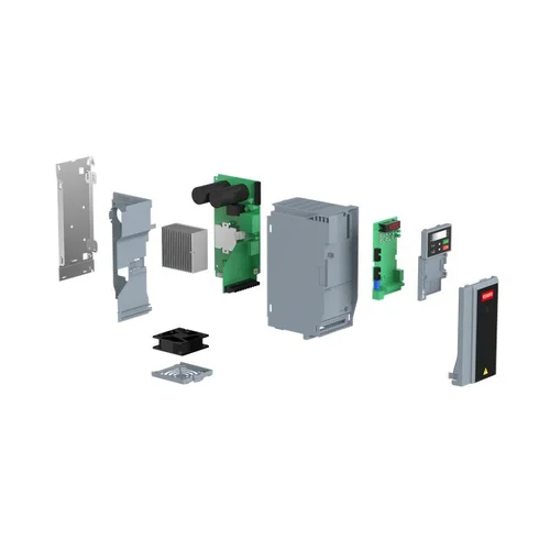 Преобразователь частоты VF-101-PK75-0003-A-T4-E20-B-H вход. 380В выход. 0.75кВт выход. 3А ток перегр