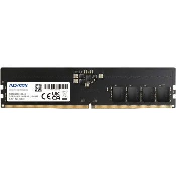 Память DDR5 16GB 4800MHz A-Data AD5U480016G-S RTL PC5-38400 CL40 DIMM 288-pin 1.1В