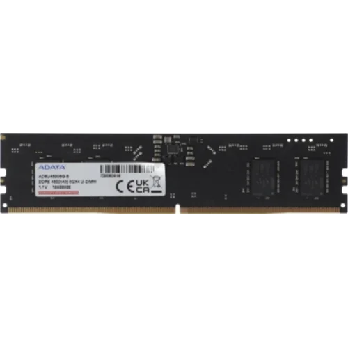 Память DDR5 8GB 4800MHz A-Data AD5U48008G-S RTL PC5-38400 CL40 DIMM 288-pin 1.1В