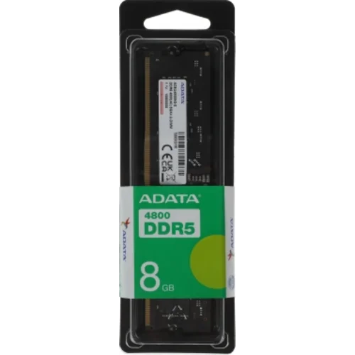 Память DDR5 8GB 4800MHz A-Data AD5U48008G-S RTL PC5-38400 CL40 DIMM 288-pin 1.1В