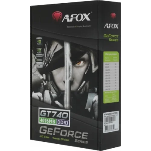 Видеокарта Afox PCI-E 3.0 AF740-4096D3L3 NVIDIA GeForce GT 740 4Gb 128bit DDR3