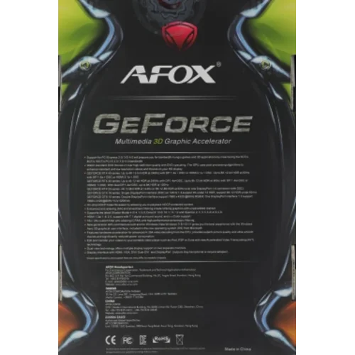 Видеокарта Afox PCI-E 3.0 AF740-4096D5H3-V3 NVIDIA GeForce GT 740 4Gb 128bit GDDR5