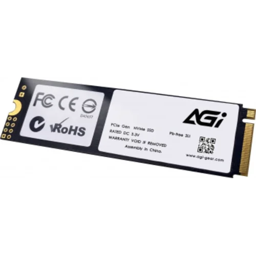 Накопитель SSD AGi PCIe 4.0 x4 2TB AGI2T0G43AI818 M.2 2280