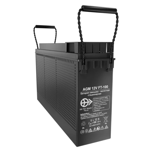 Батарея аккумуляторная свинцово-кислотная стационарная герметизированная необслуживаемая 12V FT-100