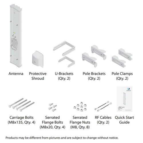 Антенна секторная Ubiquiti AirMax Sector 5G-20-90