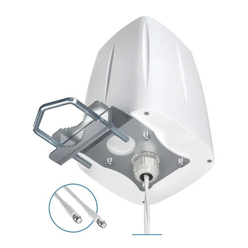 Всенаправленная антенна QuOmni LTE MIMO 2x2, LTE, 5м кабель, SMA разъём