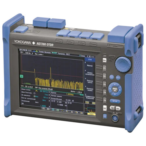 Рефлектометр оптический Yokogawa AQ7280 + AQ7282A (SM, 1310/1550 нм, 38/36 дБ, FC-адаптер)