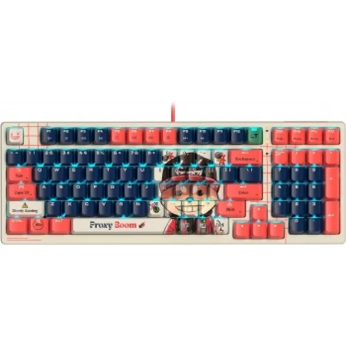 Клавиатура A4Tech Bloody AT98 Proxy Boom механическая бежевый/красный USB for gamer LED (AT98)