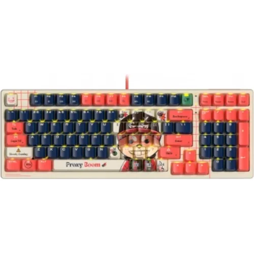 Клавиатура A4Tech Bloody AT98 Proxy Boom механическая бежевый/красный USB for gamer LED (AT98)