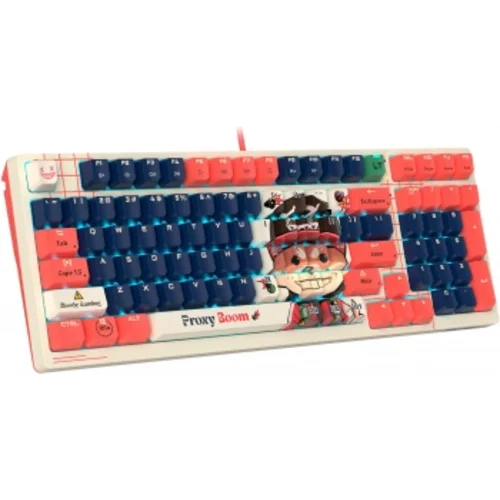 Клавиатура A4Tech Bloody AT98 Proxy Boom механическая бежевый/красный USB for gamer LED (AT98)