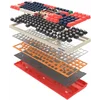 Клавиатура A4Tech Bloody AT98 Proxy Boom механическая бежевый/красный USB for gamer LED (AT98)